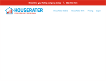 Tablet Screenshot of houserater.com